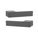 Дверна ручка STILE EHIME WC RTH чорний матовий BLACK Дверна ручка STILE EHIME WC RTH чорний матовий BLACK