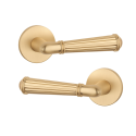 Дверна ручка STILE ARIDA R 7S ST матова латунь GOLD SATIN (тонка розетка) Дверна ручка STILE ARIDA R 7S ST матова латунь GOLD SATIN (тонка розетка)