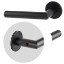 Ручка AKRA Cosmo WC R Lock BK univ, 50-57mm чорний