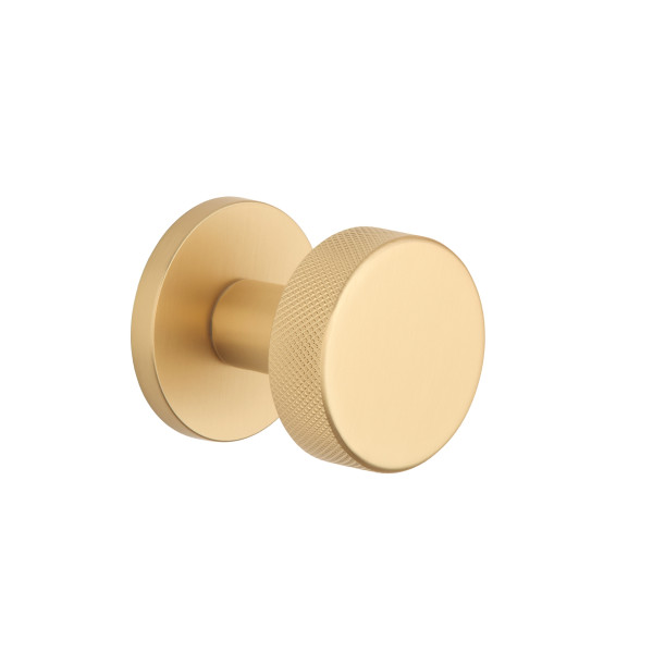 Ручка-кноб ліва APRILE TUJA R 7S AT одностороння нефіксована (mov), матова латунь GOLD SATIN