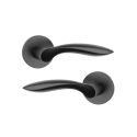 Дверна ручка STILE PULIA R 7S ST чорний матовий BLACK(тонка розетка) Дверна ручка STILE PULIA R 7S ST чорний матовий BLACK(тонка розетка)