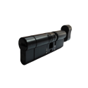 Циліндр HL K 5+ Extra security 90 мм (45x45Т) ключ-тумблер чорний Циліндр HL K 5+ Extra security 90 мм (45x45Т) ключ-тумблер чорний