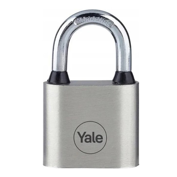 Замок навісний YALE Y112/50/128, Øскоби 9mm, w=50mm, h=128mm, 3 ключі