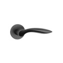 Дверна ручка STILE PULIA R 7S ST чорний матовий BLACK(тонка розетка) Дверна ручка STILE PULIA R 7S ST чорний матовий BLACK(тонка розетка)