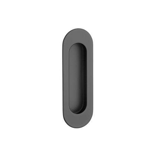 Ручка для розсувних дверей STERK 1717 SH овальна чорний матовий F5