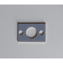Підкладка на скло APRILE прямокутна, сіра