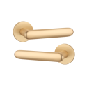 Дверна ручка STILE LARKA R 7S ST матова латунь GOLD SATIN(тонка розетка) Дверна ручка STILE LARKA R 7S ST матова латунь GOLD SATIN(тонка розетка)