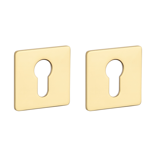 Накладка під PZ STERK Q SH ultra slim 3 мм полірована латунь GOLD PVD