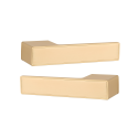 Дверна ручка STILE EHIME RTH матова латунь GOLD SATIN