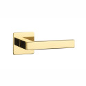 Дверна ручка STERK 1760 Q SH полірована латунь GOLD PVD (на розеті ultra slim 3 мм)