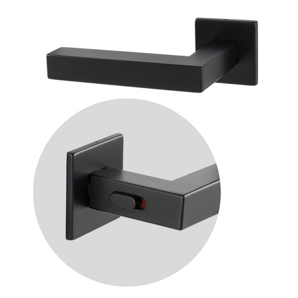 Ручка AKRA Tempo WC Q Lock BK univ, 50-57mm чорний