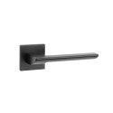 Дверна ручка STILE BIRA Q 7S ST чорна BLACK (тонка розетка)