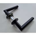 Ручка AKRA Cosmo WC R Lock BK univ, 38-45mm чорний