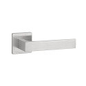 Дверна ручка APRILE Alisso Q 5S AS сатин хром брашований DSC (на розеті super slim)