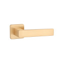 Дверна ручка APRILE ERICA ROSETTE SLIM QS 7S AS матова латунь KG(тонка розетка)