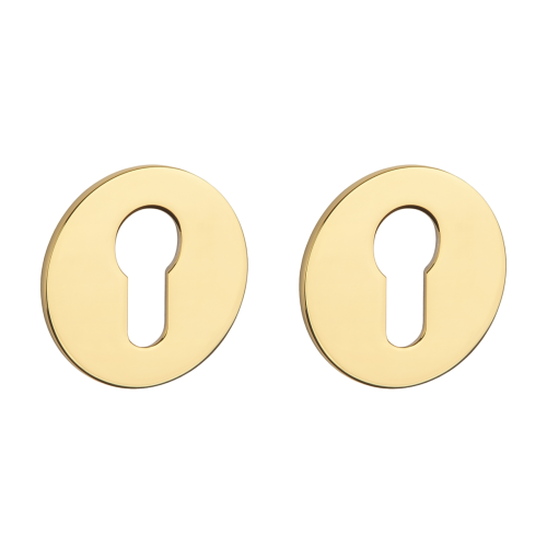 Накладка під PZ STERK R SH ultra slim 3 мм полірована латунь GOLD PVD