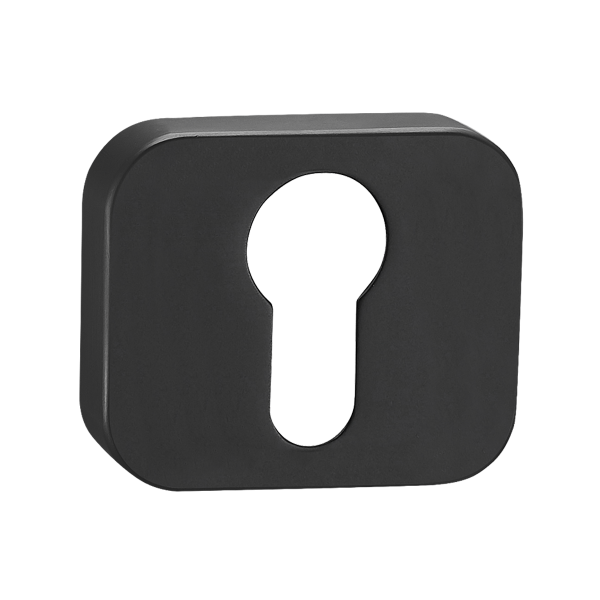 Накладка під циліндр E16 BLACK чорний