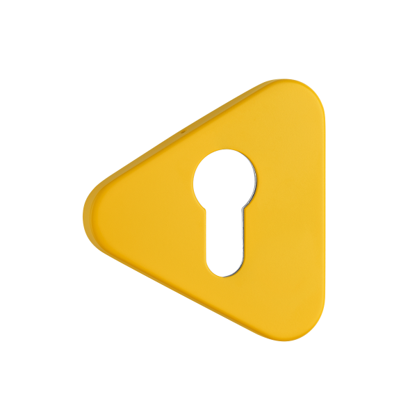 Накладка під циліндр E14 YELLOW жовта