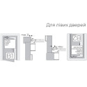 Доводчик зі стандартною тягою