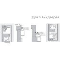Доводчик зі стандартною тягою