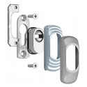 Протектор DISEC GUARD SG15 DIN_FOR_PROFILE_DOOR OVAL 25мм Нерж.сталь_мат