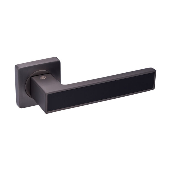 Ручки дверна на розеті GAVROCHE MAGNIUM MGA1MBNB MBN/BLACK графіт/чорний