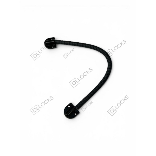 Гнучкий перехід на двері ПМ-2" ДОВГИЙ чорний (50см)