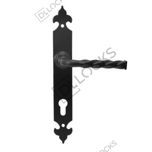 Ручка дверна Imperial 85mm ( Black ) кована Чорна Ручка дверна Imperial 85mm ( Black ) кована Чорна