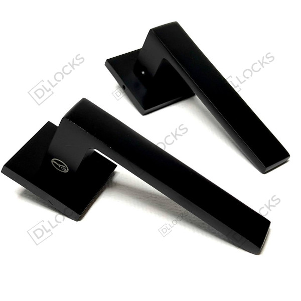 Дверна ручка на розеті Vortex ASL-33-BLACK чорний