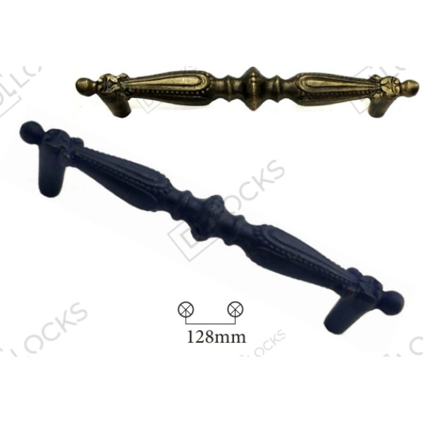 Меблева ручка Sütun Boy Kulp 128mm Колір поліроване золото