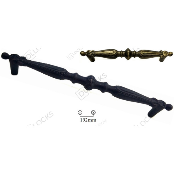 Меблева ручка Sütun Boy Kulp 192mm Колір чорний