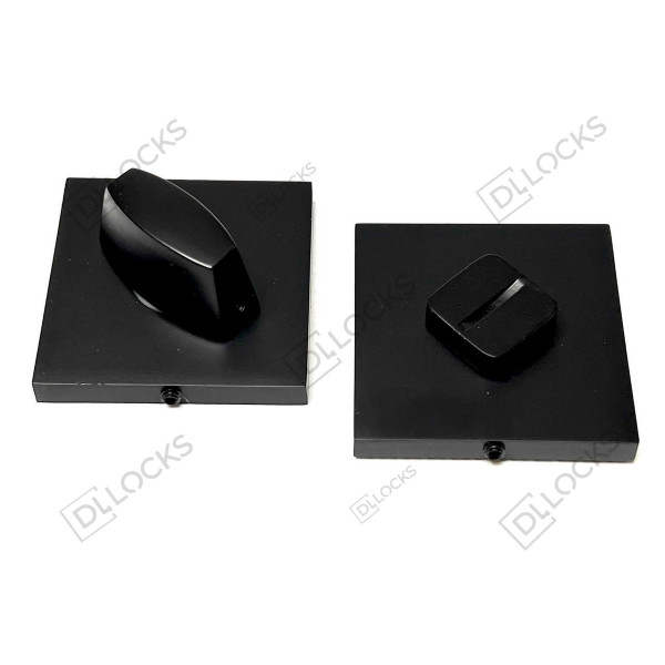 Накладка квадратна AF-10 WC - Black Slim VORTEX Чорний матовий
