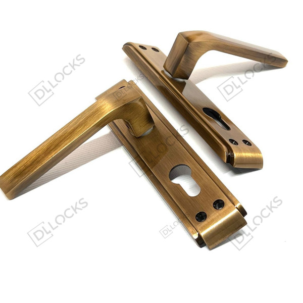 Ручки на планке OZCANLAR - ZN  Hazal Yale 62mm матовая бронза