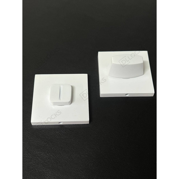 Накладка квадратна AF-10 WC - White slim VORTEX Білий матовий
