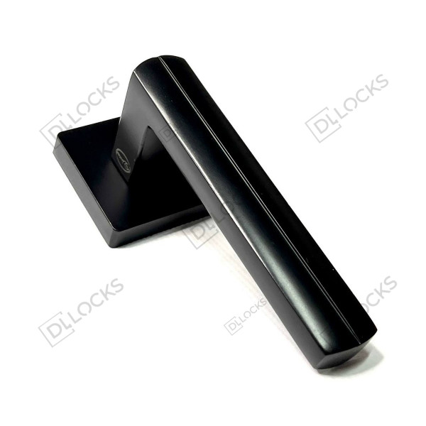 Дверна ручка на розеті Vortex AS-24-BLACK чорний