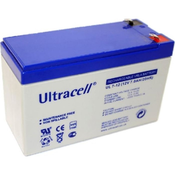 Акамулятор Ultracell UL 7-12 (12V 7Ah)